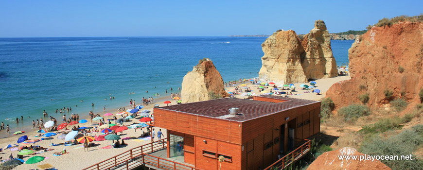 Bar of Praia dos Três Castelos Beach