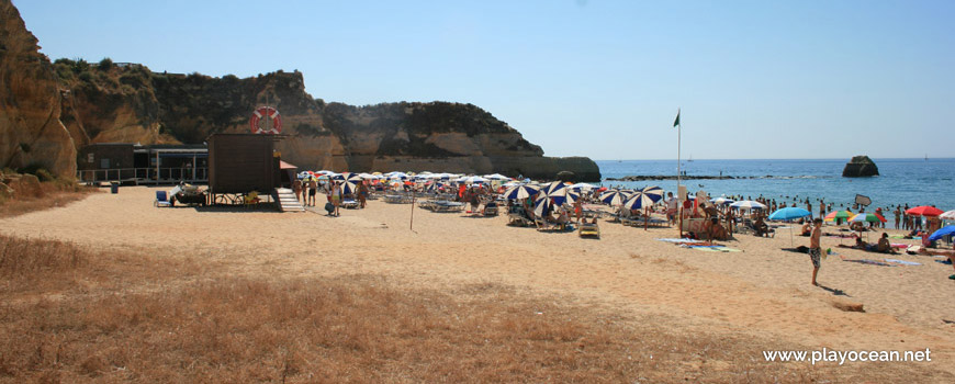East part, Praia dos Três Castelos Beach
