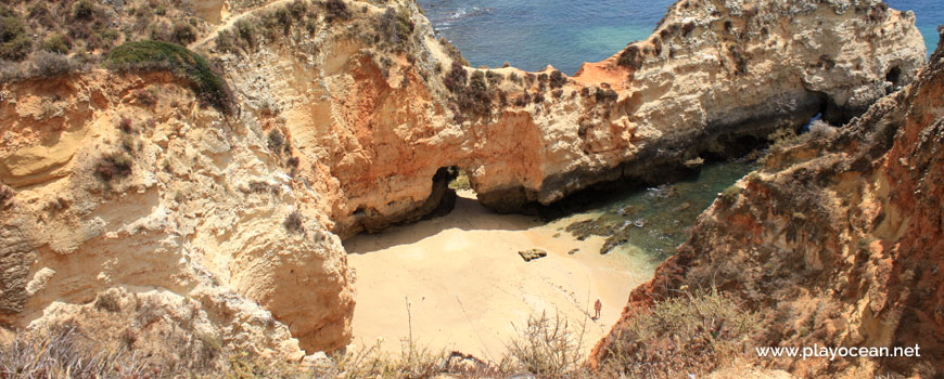 Sand at Praia do Valentim de Carvalho Beach