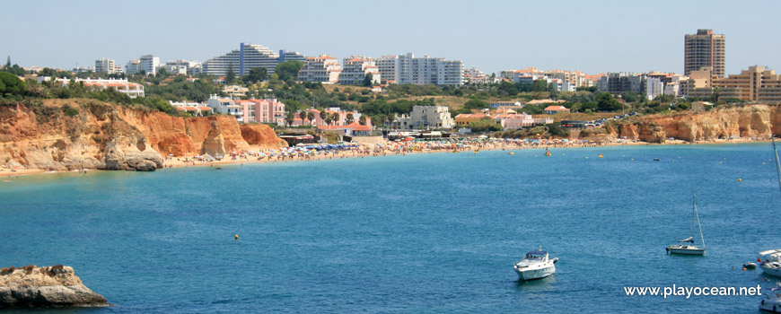 Panoramic of Praia do Vau Beach