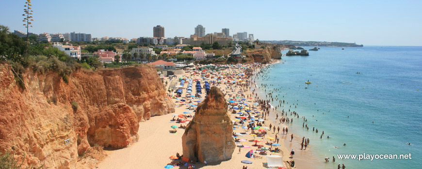 Rock at Praia do Vau Beach