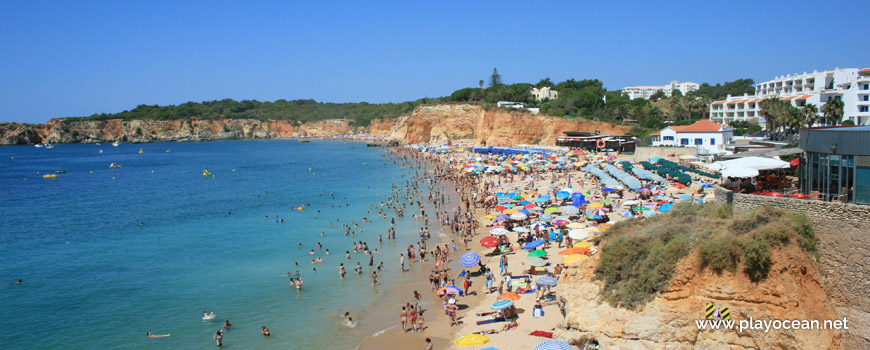 West at Praia do Vau Beach