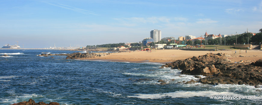 Panoramic of Praia do Homem do Leme Beach