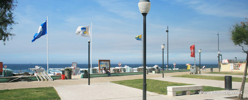 Banners of Praia Azul Beach