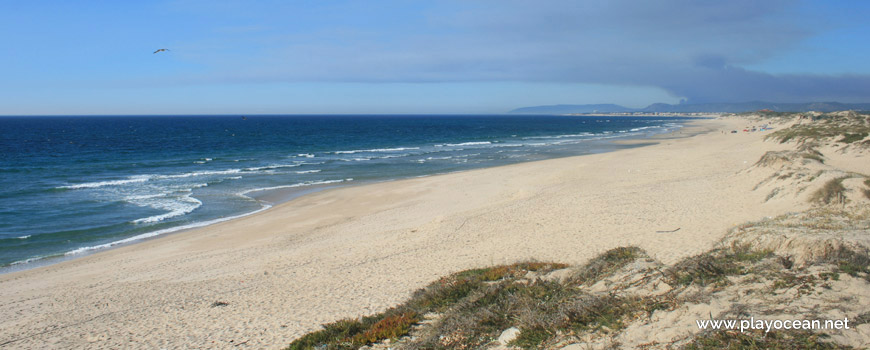 North of Praia da Barranha Beach