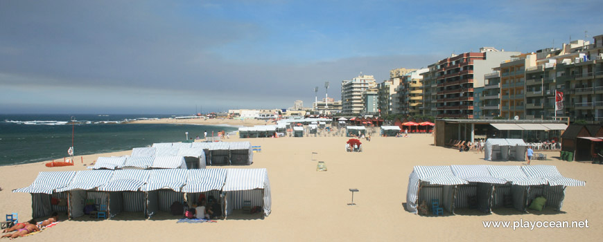 North of Praia do Carvalhido Beach