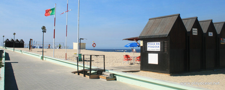 Entrada, Praia da Fragosa