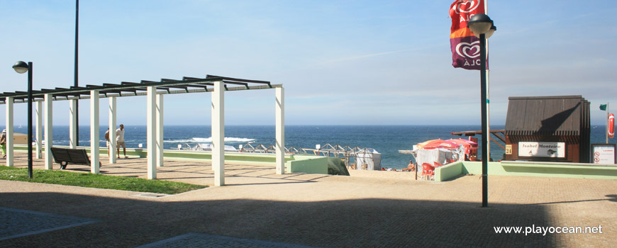 Pergola at Praia da Lada Beach