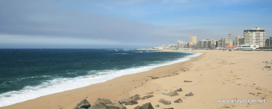 North of Praia do Leixão Beach