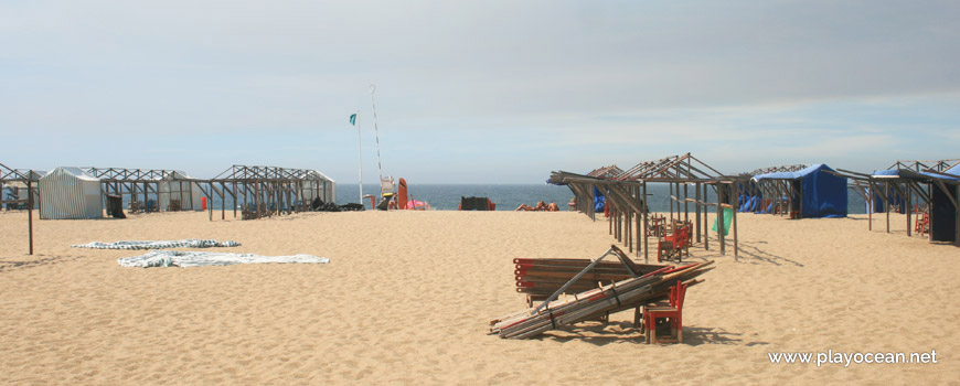 Barracas na Praia do Loulé