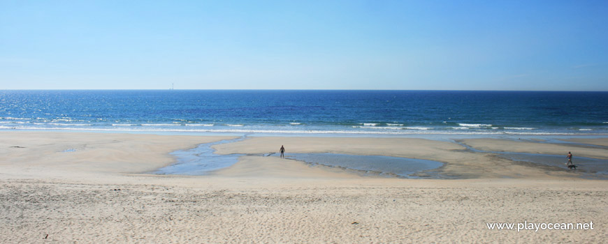 Mar na Praia do Parque de Campismo