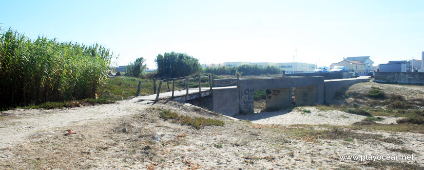 Bridge at Praia do Quião Beach