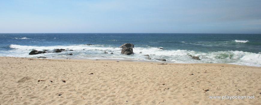 Sea at Praia Redonda Beach