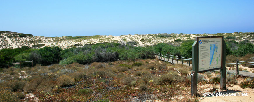 Acesso Praia do Monte Velho