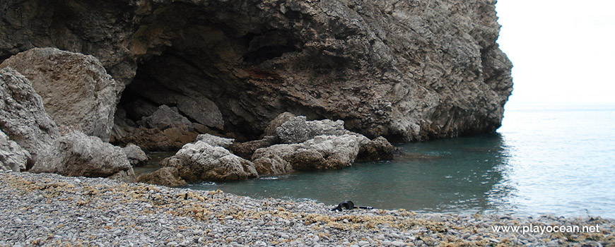 Sand of Praia da Baleeira Beach