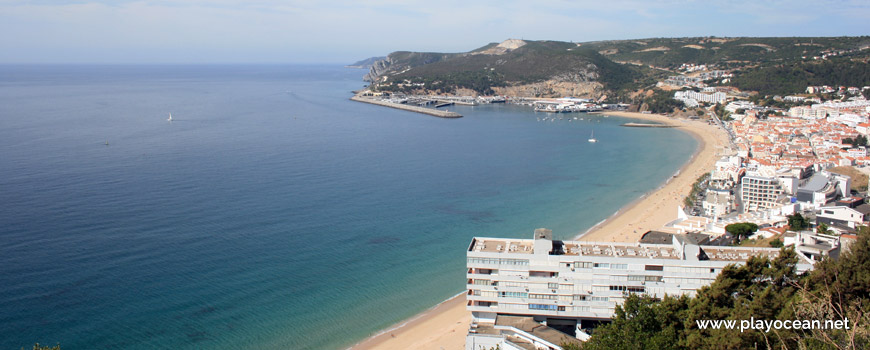 Praia da Califórnia, Baía de Sesimbra