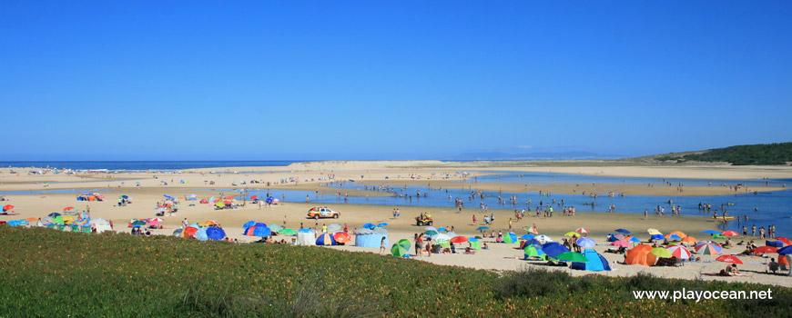 Noroeste da Praia da Lagoa de Albufeira (Rio)