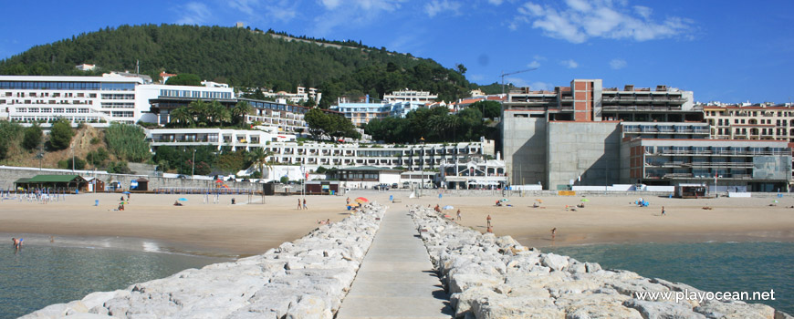 Pier of Praia do Ouro Beach