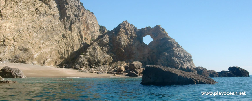 Sand of Praia do Temporal Beach