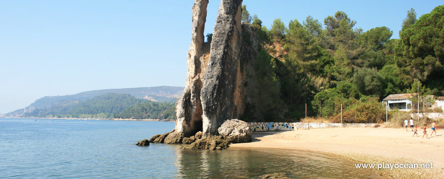 Rocha grande, Praia de Albarquel