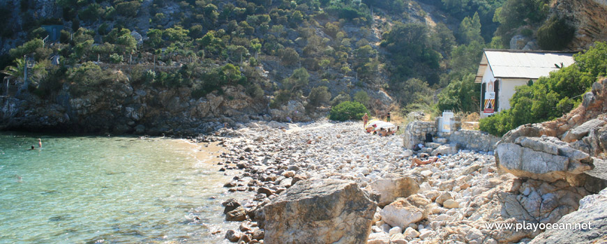 Southwest of Praia de Alpertuche Beach