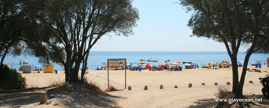 Entrance, Praia do Creiro Beach