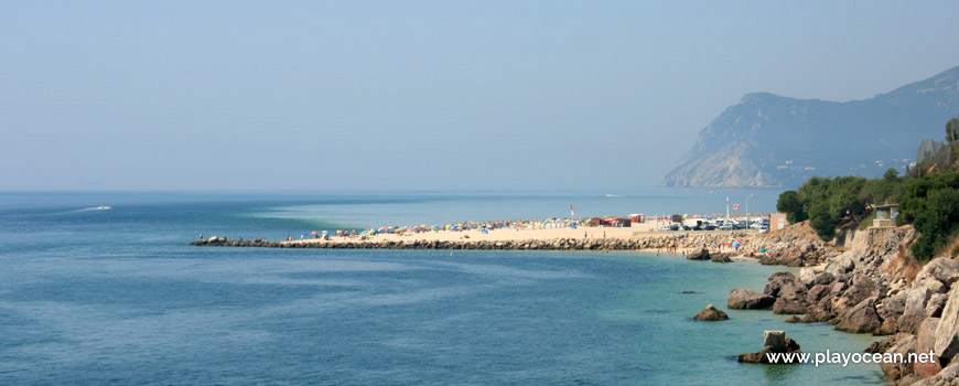 West of Praia da Figueirinha Beach