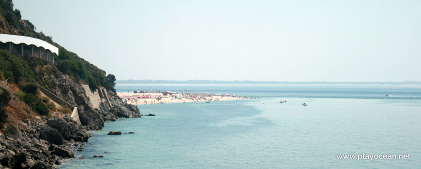 Panoramic of Praia da Figueirinha Beach