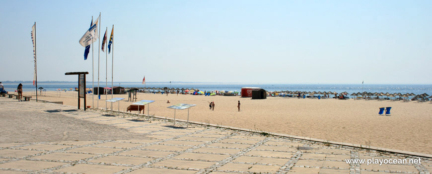 Banners of Praia da Figueirinha Beach