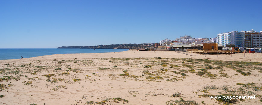 Boats at Praia de Armação de Pêra Beach