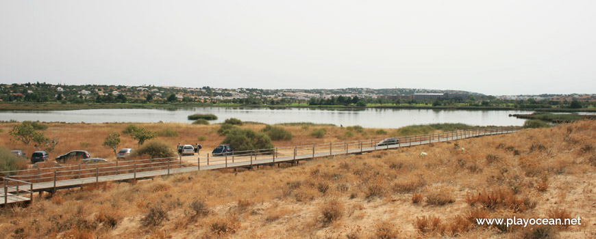 Acesso junto à Lagoa dos Salgados