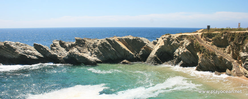 Cliff of Praia dos Buizinhos Beach