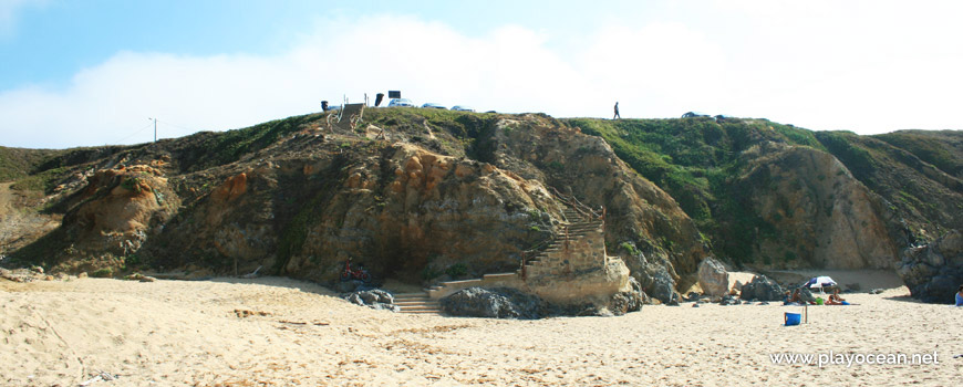 Stairs to Praia do Canto Mosqueiro Beach