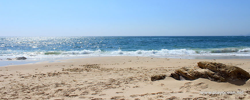 Sea at Praia dos Canudos Beach