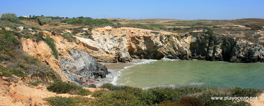 South of Praia da Engardaceira Beach