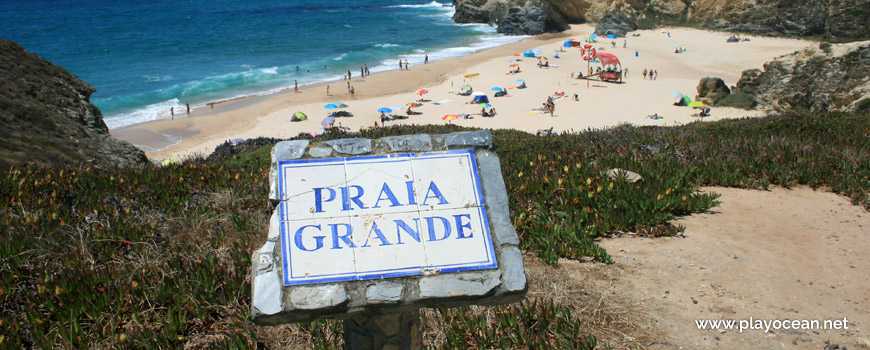 Praia Grande de Porto Covo Beach landmark