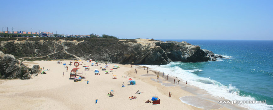 South Praia Grande de Porto Covo Beach