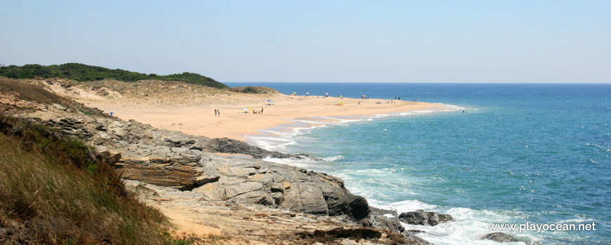 Naturism at Praia da Ilha do Pessegueiro Beach