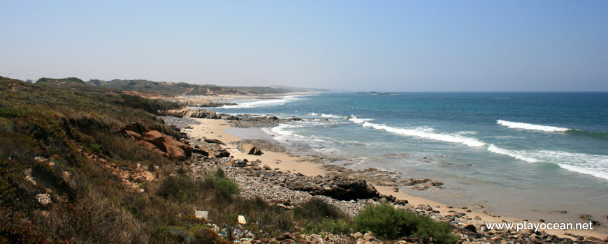 South of Praia de Morgavel Beach