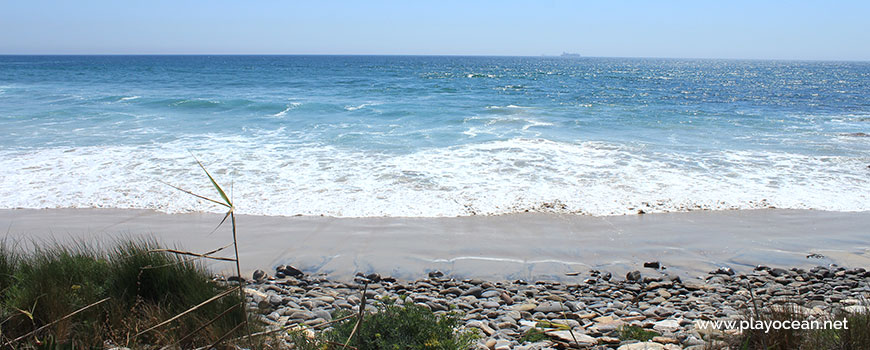 Sea at Praia da Pelengana Beach