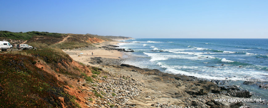 South of Praia do Queimado Beach