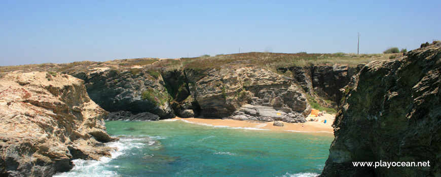 South sand Praia da Samoqueira Beach