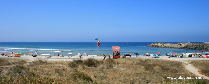 Lifeguard area Praia de São Torpes Beach