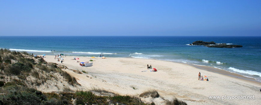 Sand of Praia de Vale Figueiros Beach