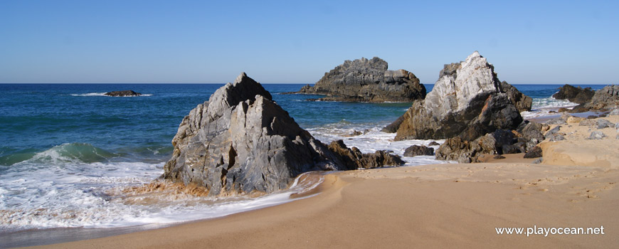 Rocks at Praia da Adraga Beach