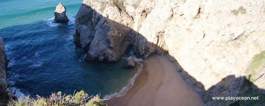 Cliff at Praia do Caneiro Beach