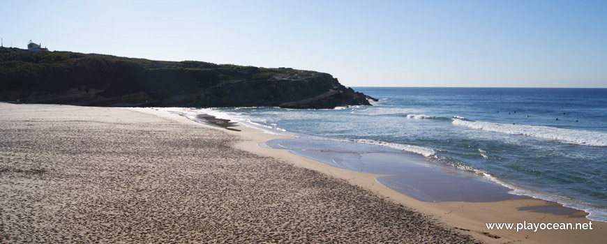 South at Praia das Maçãs Beach