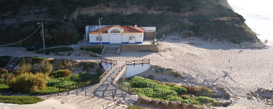 Bar at Praia do Magoito Beach