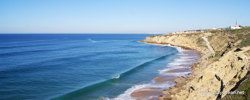 Panoramic of Praia Pequena do Rodízio Beach 