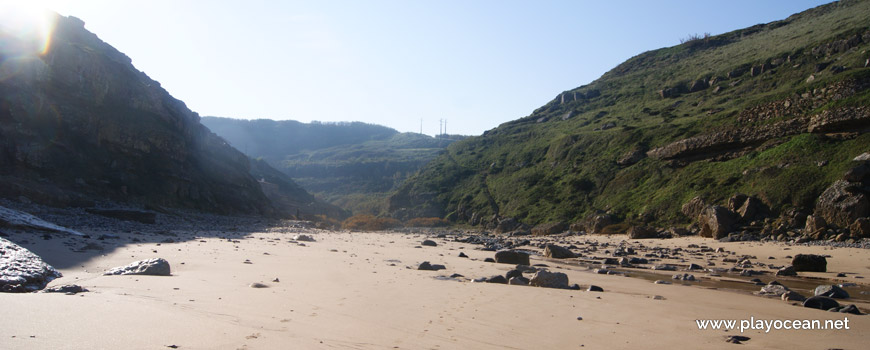 Cliffs at Praia da Samarra Beach